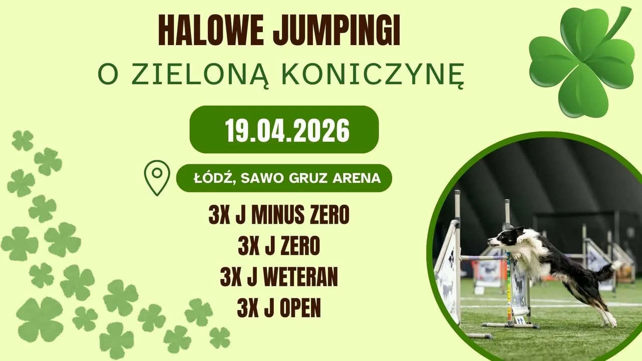 Halowe Jumpingi O ZIELONĄ KONICZYNĘ!
