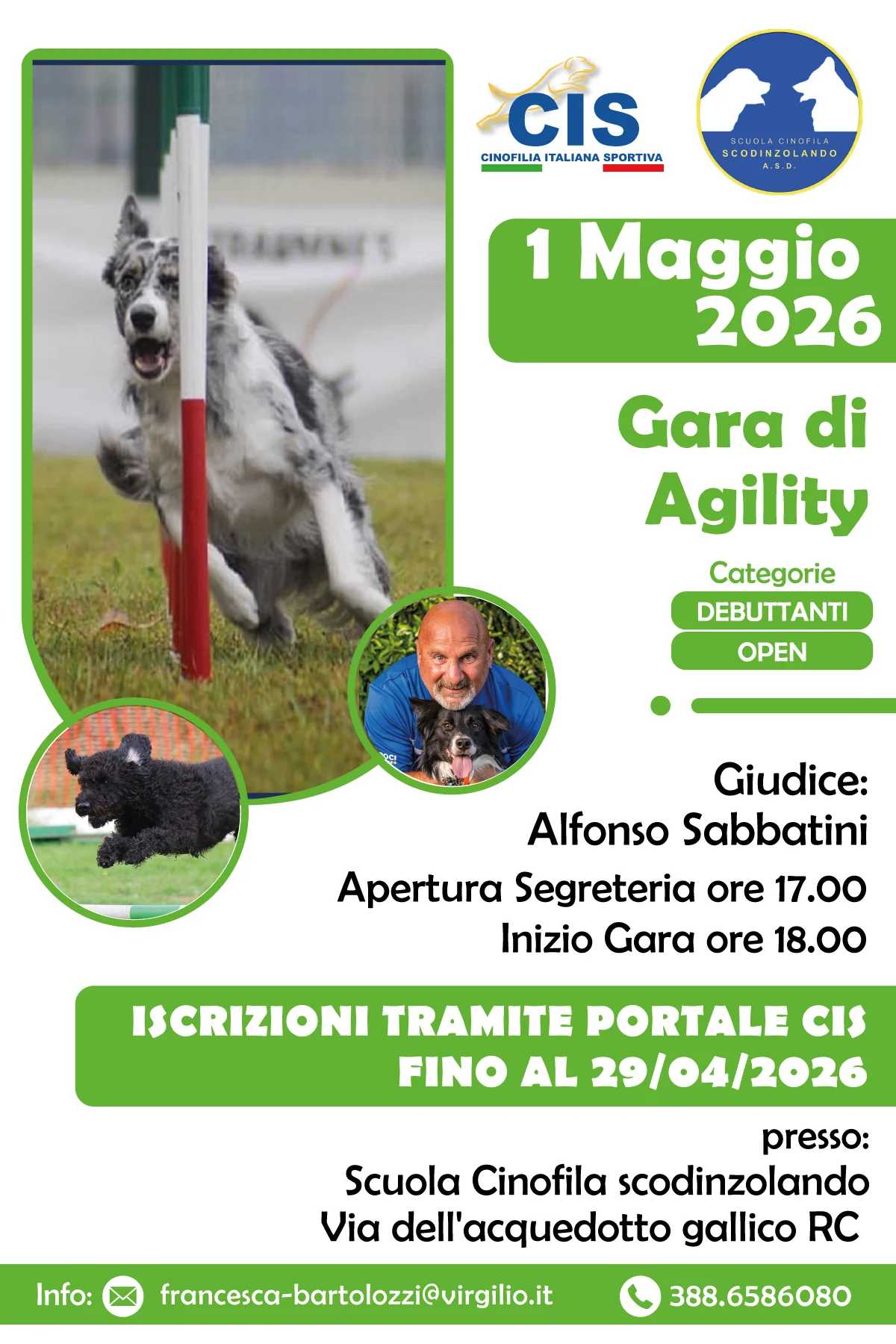 Bieg Agility CIS - Scodinzolando - Gallico (RC) - 01/05/2026