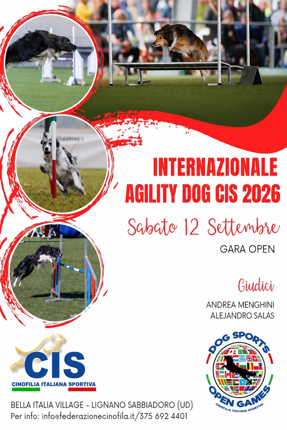 Międzynarodowy bieg Agility Cis - BELLA ITALIA VILLAGE