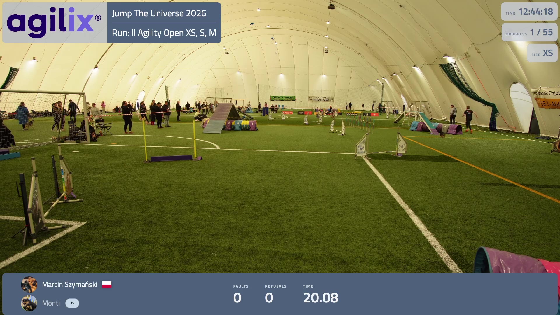 II Agility Open XS, S, M