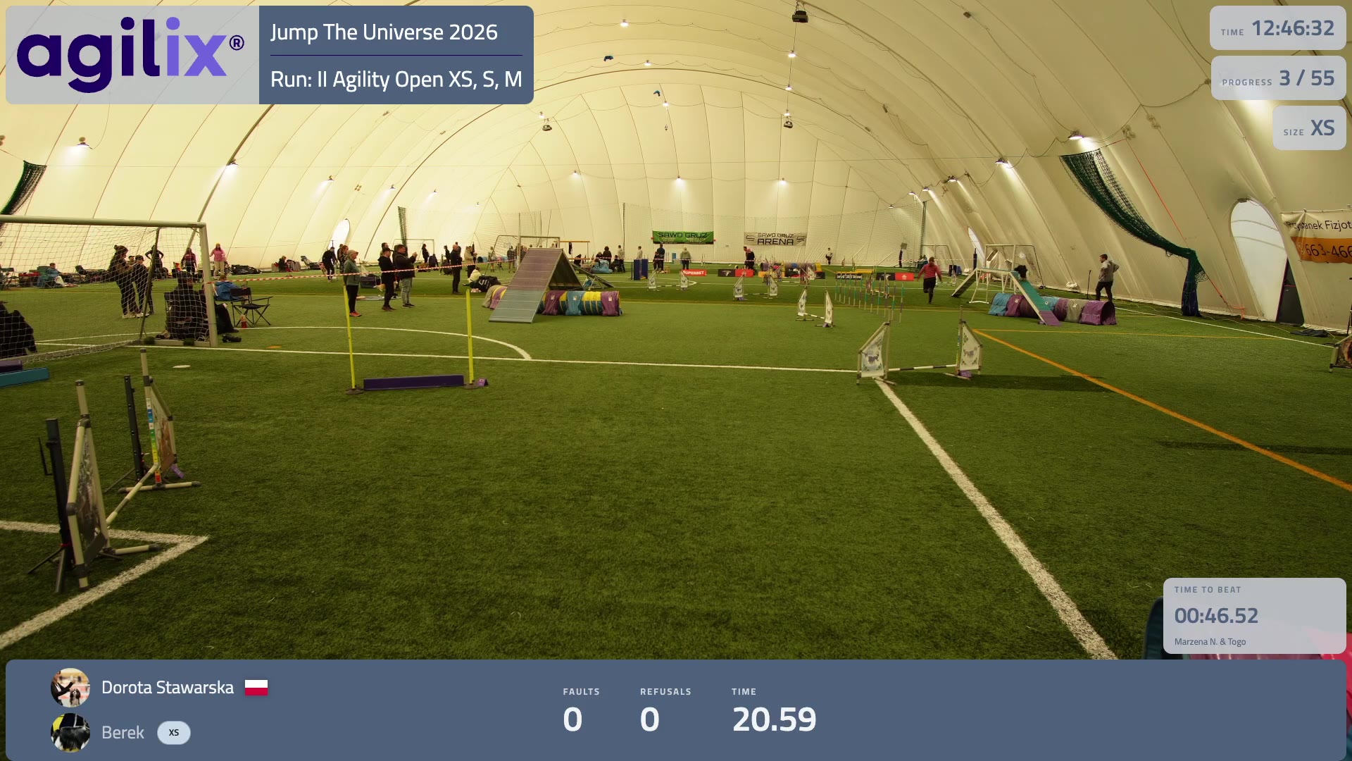 II Agility Open XS, S, M