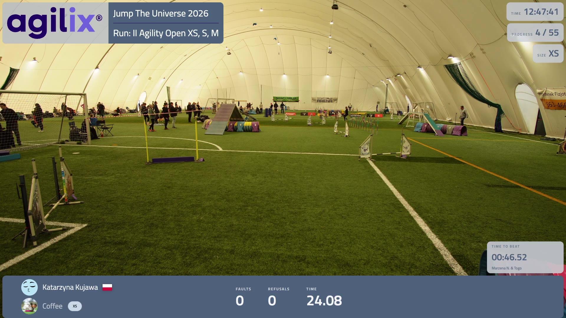 II Agility Open XS, S, M