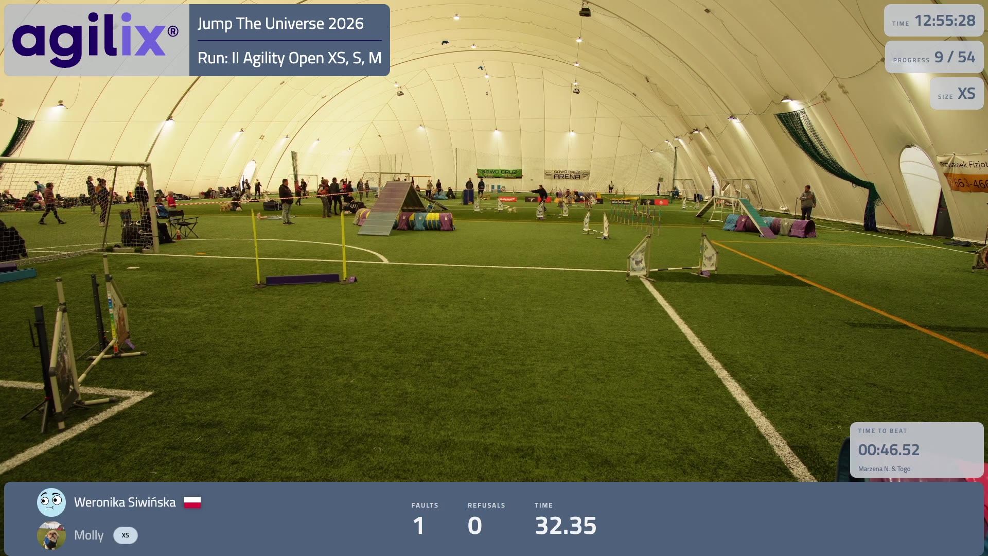 II Agility Open XS, S, M