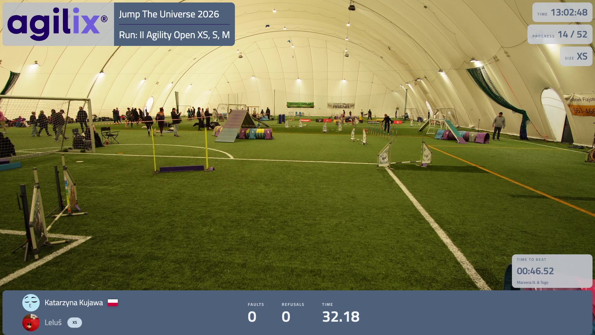 II Agility Open XS, S, M