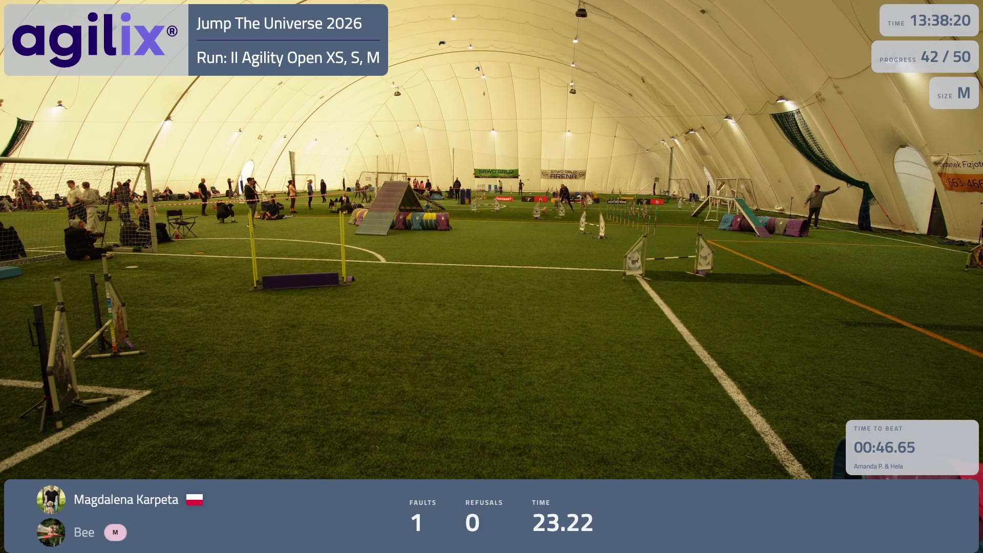 II Agility Open XS, S, M