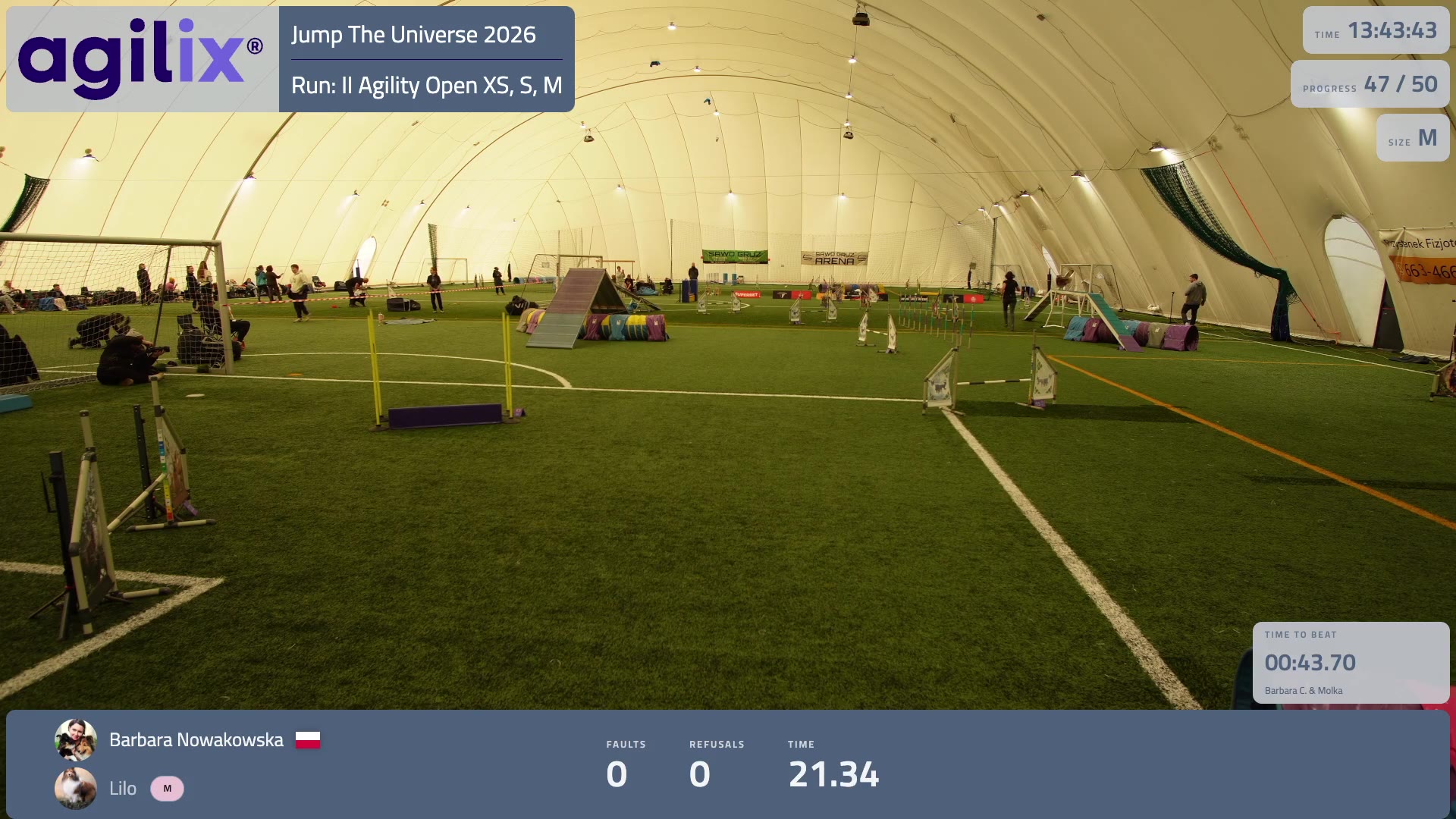II Agility Open XS, S, M