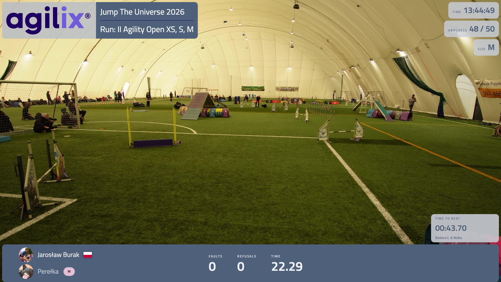 II Agility Open XS, S, M