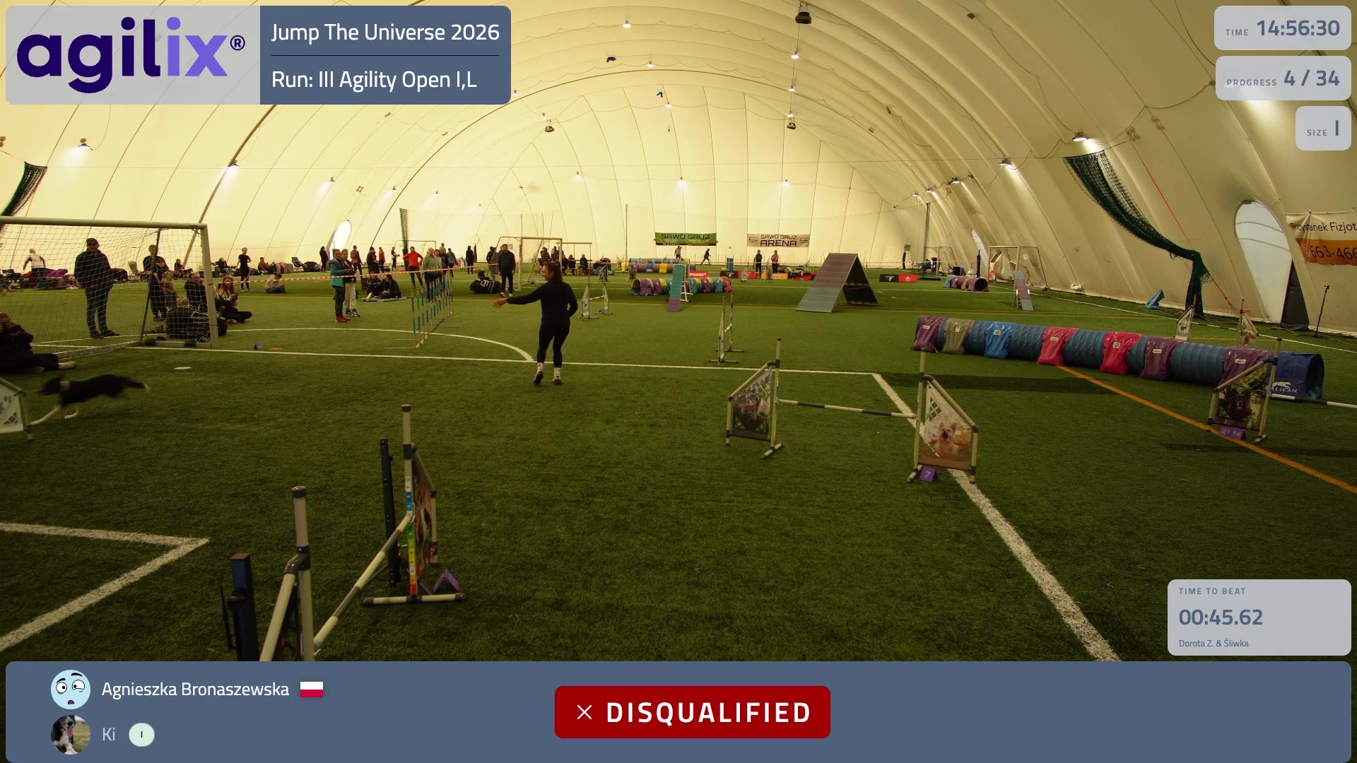 III Agility Open I,L