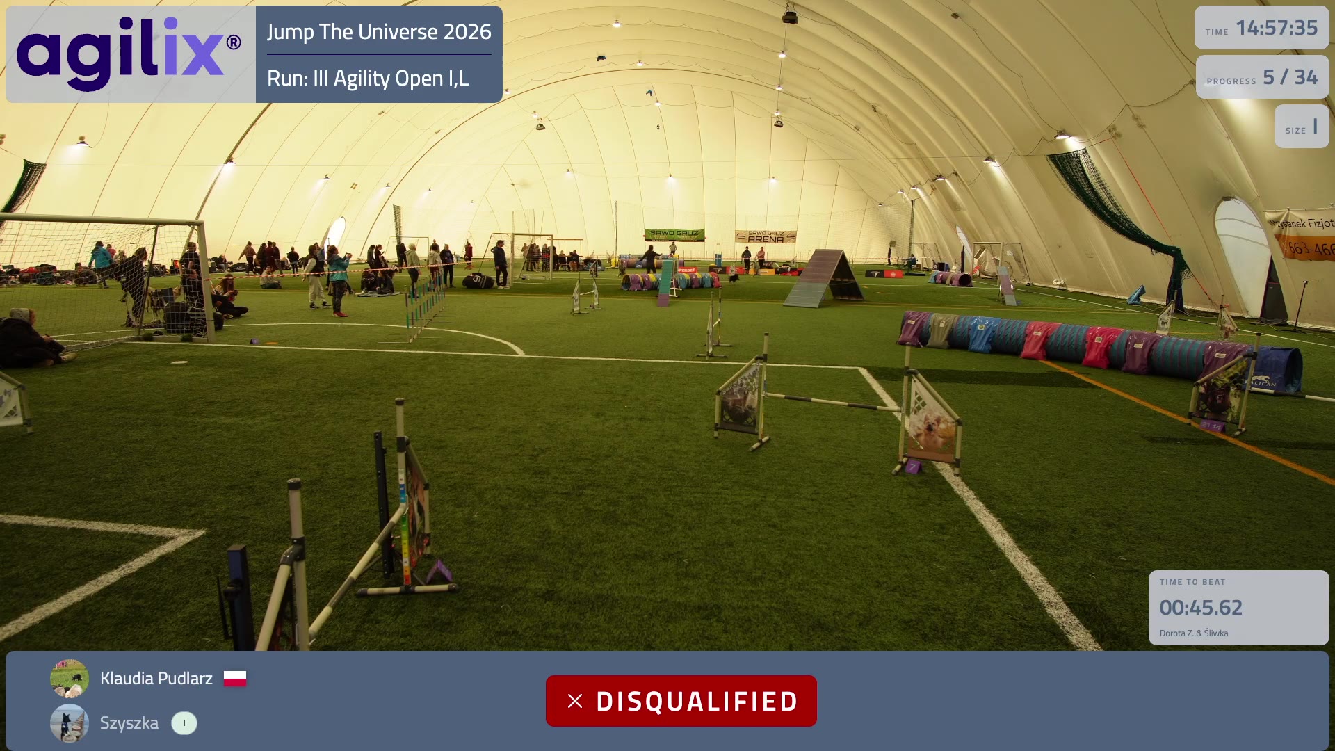 III Agility Open I,L