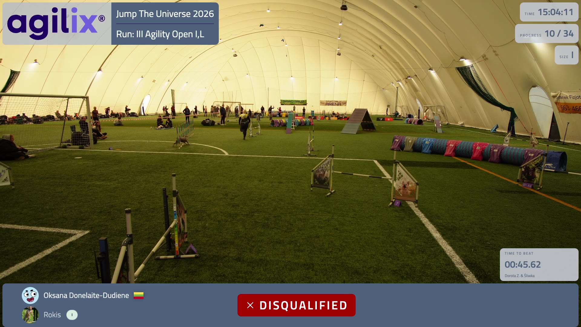 III Agility Open I,L
