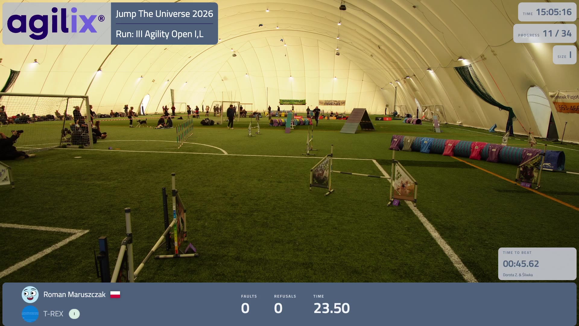 III Agility Open I,L