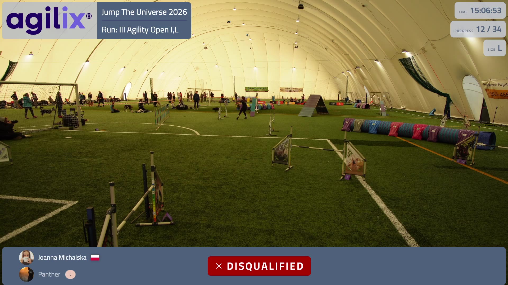 III Agility Open I,L