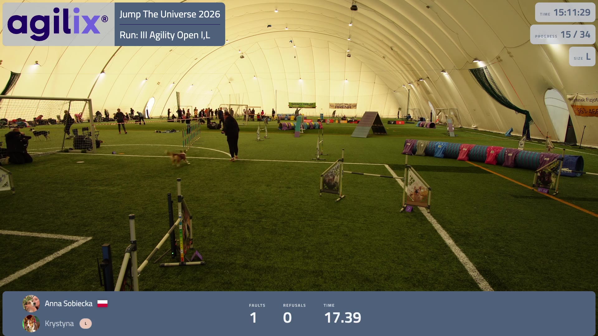 III Agility Open I,L