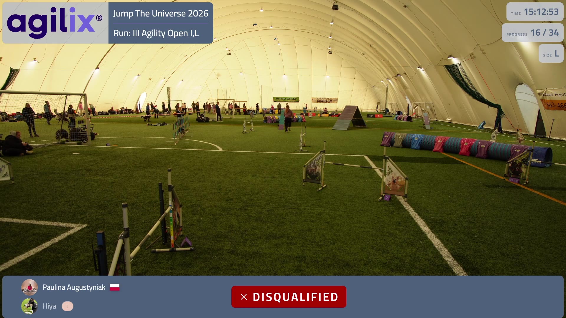 III Agility Open I,L