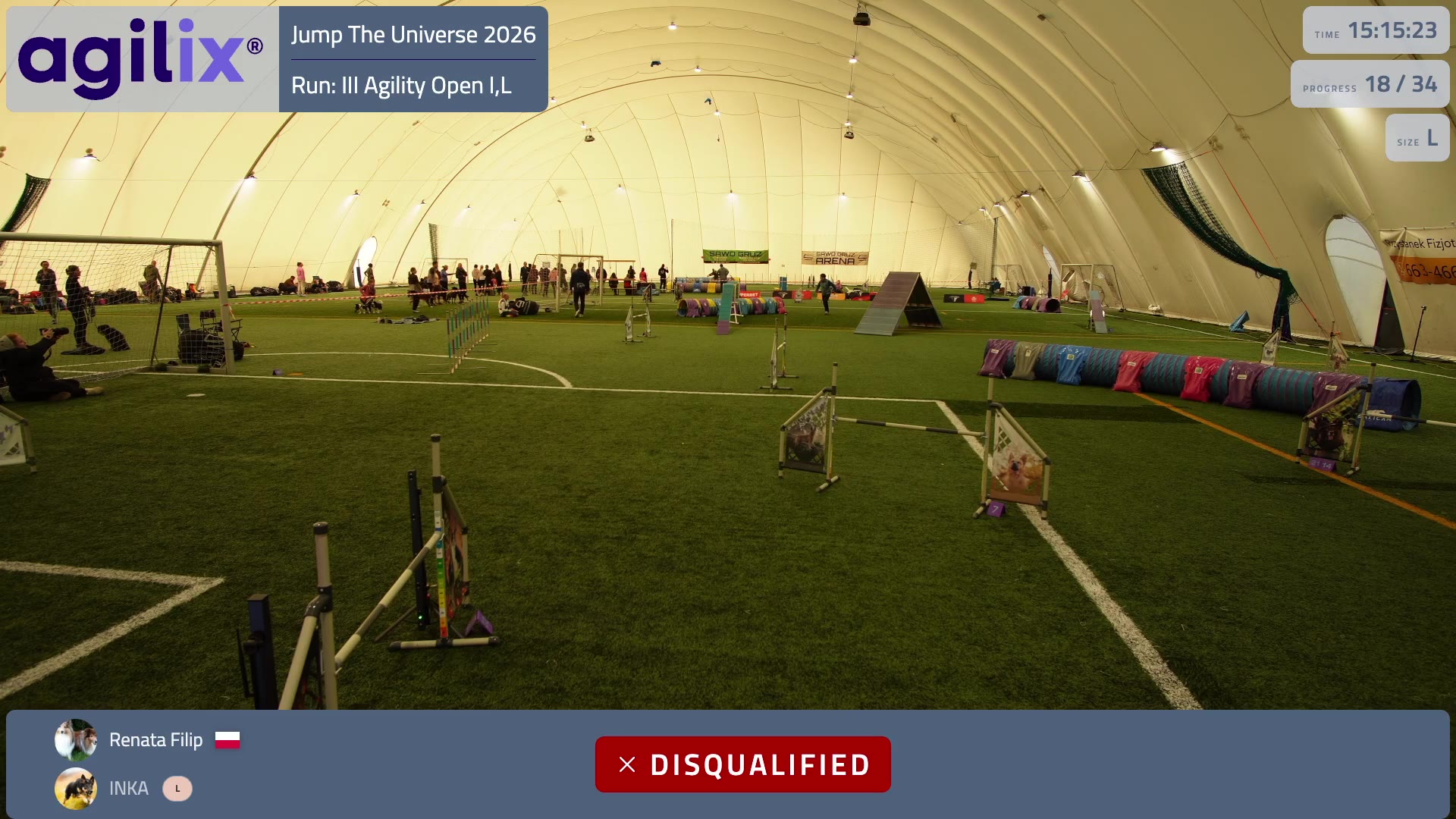 III Agility Open I,L