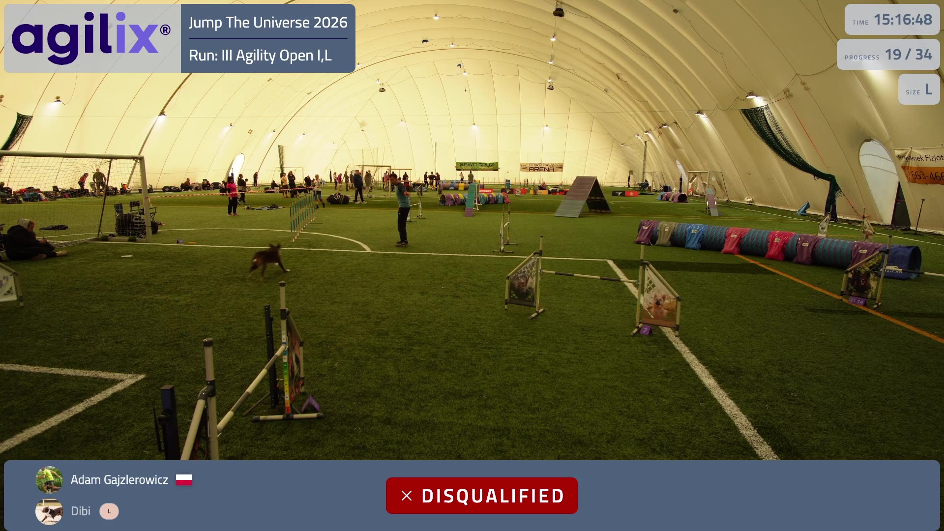 III Agility Open I,L