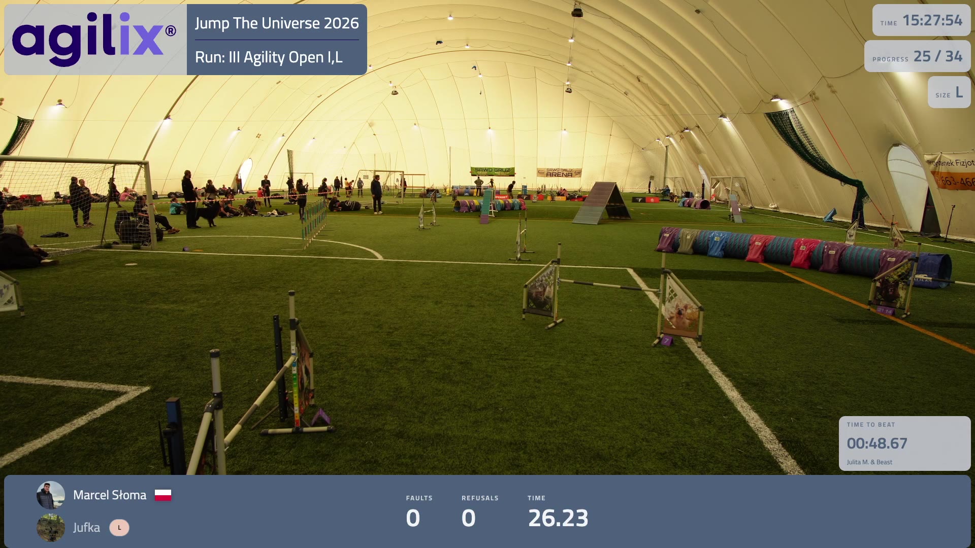 III Agility Open I,L
