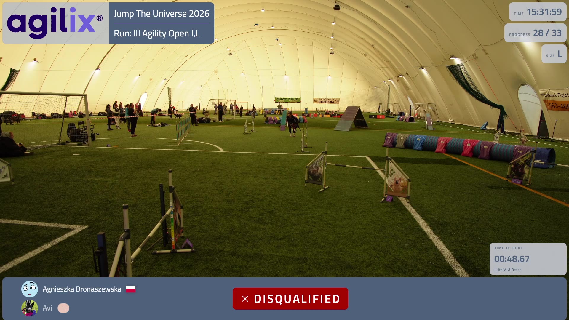 III Agility Open I,L