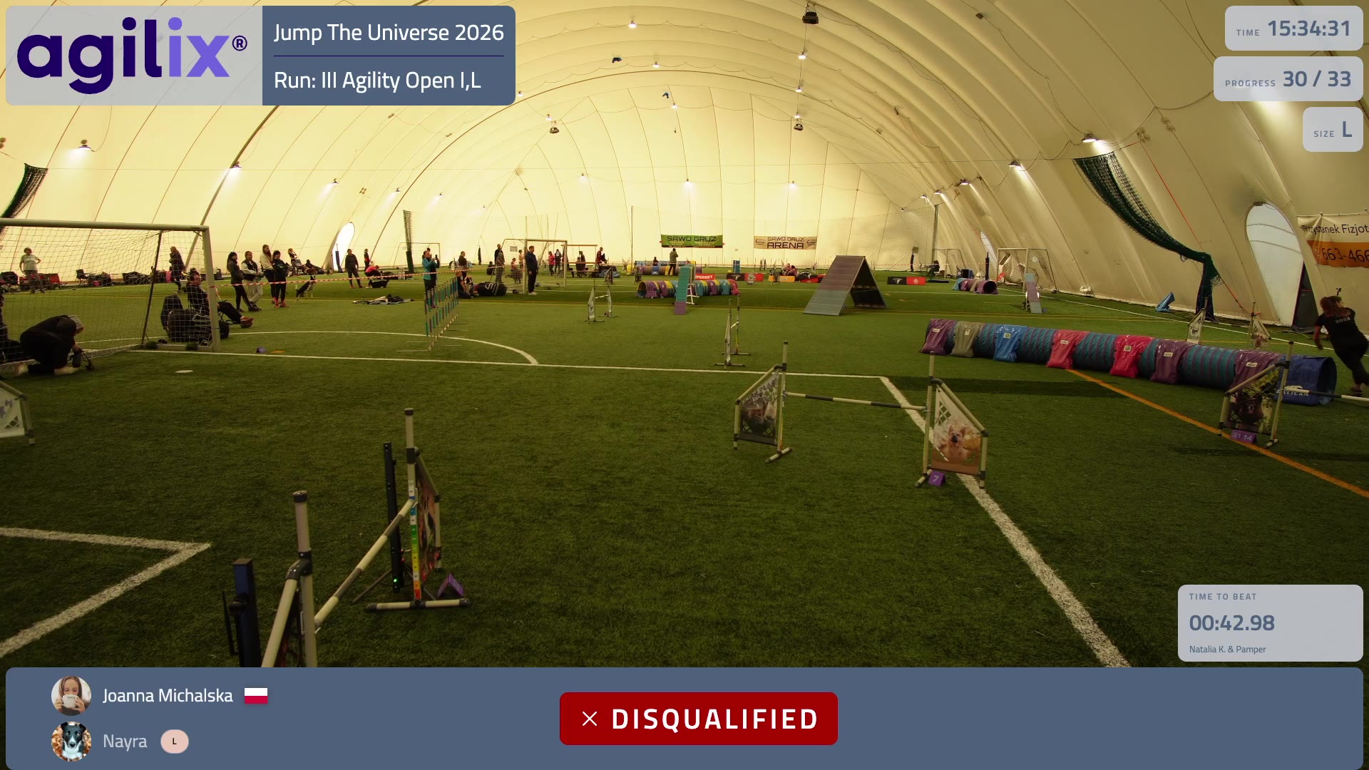III Agility Open I,L
