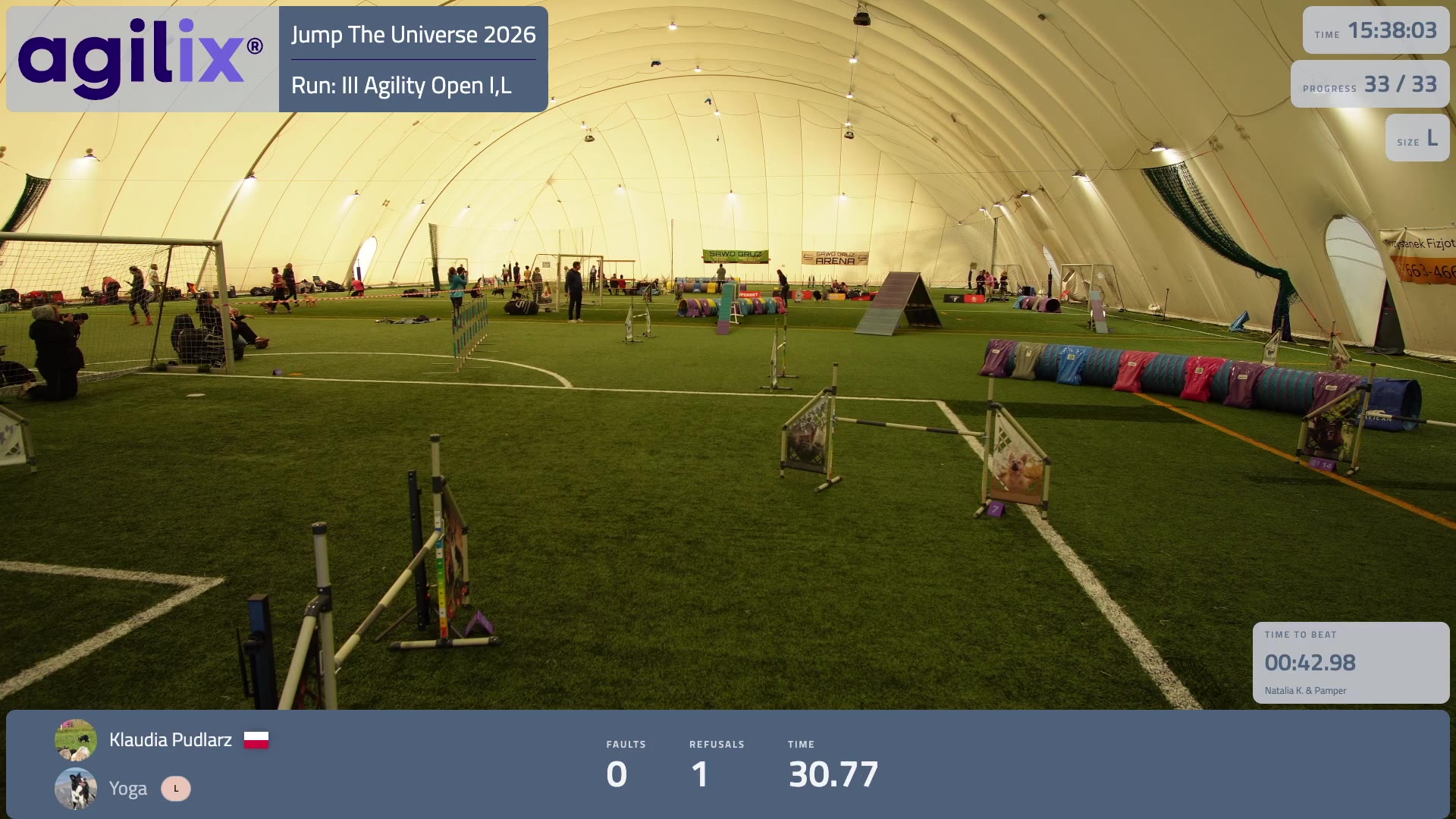 III Agility Open I,L