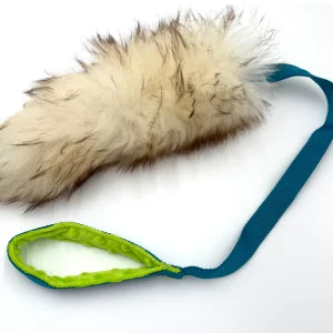 Szarpak Fluffy Morski L - Szarpak dla psa z owcy