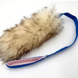 Szarpak Mufluffy Niebieski M - Szarpak dla psa z owcy