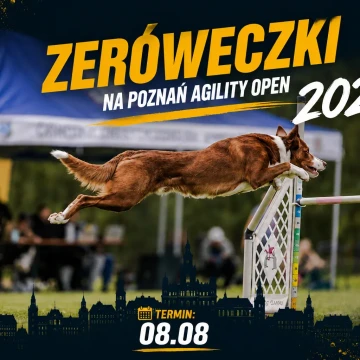 Zeróweczki na Poznań Agility Open 2026