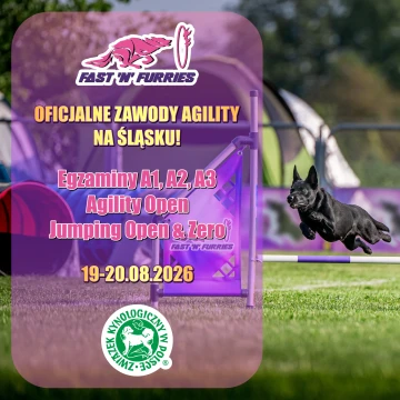 Fast'N'Furries VOL 1 | Oficjalne zawody Agility